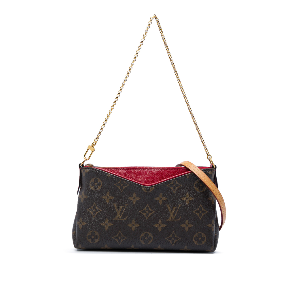 Pre-Loved Louis Vuitton Monogram Pallas Clutch